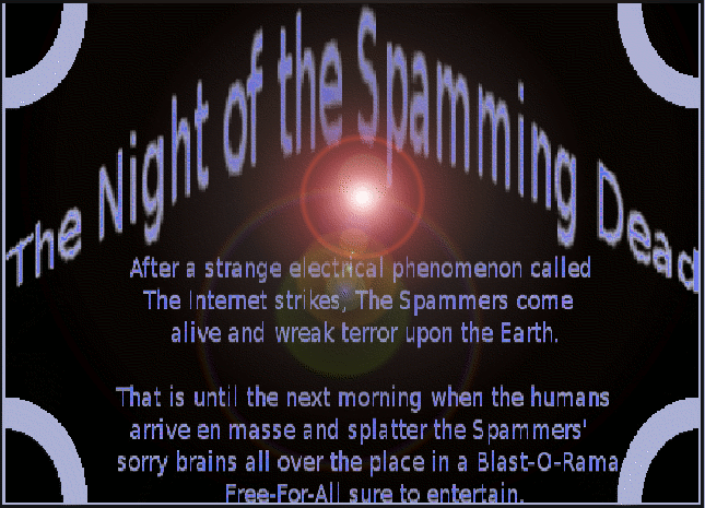 the night of the spamming dead